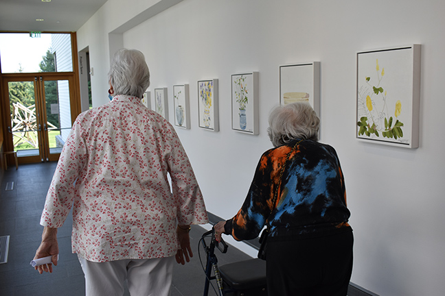 Residents Visit The Aldrich Contemporary Art Museum Waveny