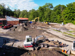 default - Waveny Construction drone shot
